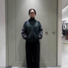 In autumn, a truck jacket...