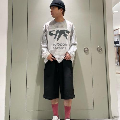 长袖成网状物...