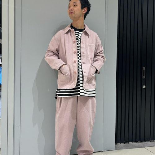 헴프 소재 셋업 봄 기라시...