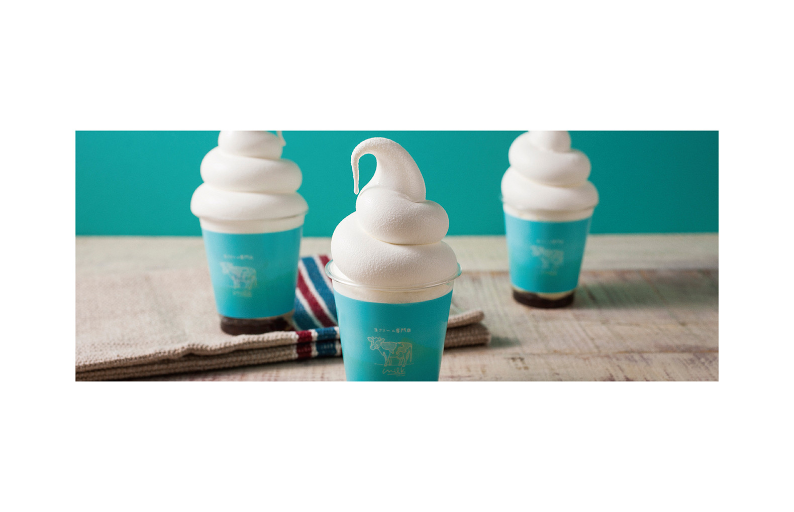 Fresh cream specialty store milk
