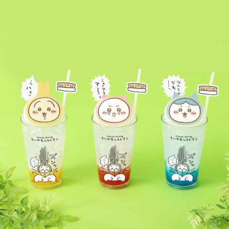 ちいかわ カフェ 森 ステッカー コースター セット