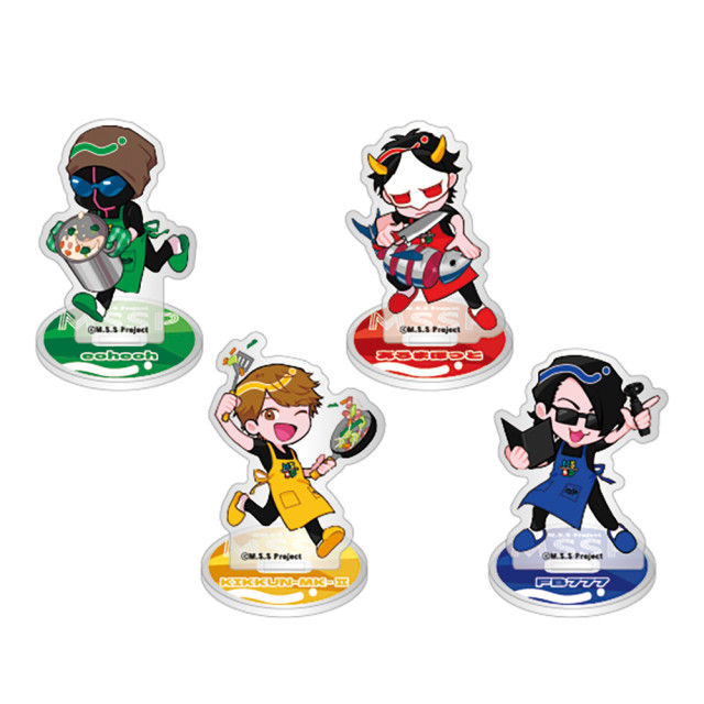 トレーディングミニキャラアクリルスタンド （全4種）