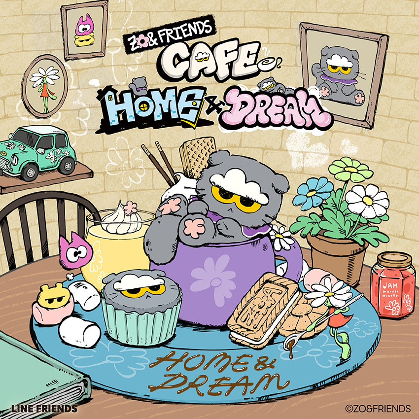 ZO&FRIENDS CAFE HOME&DREAM｜渋谷PARCO