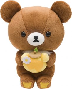 リラックマカフェ　チャイロイコグマぬいぐるみ（はちみつ）