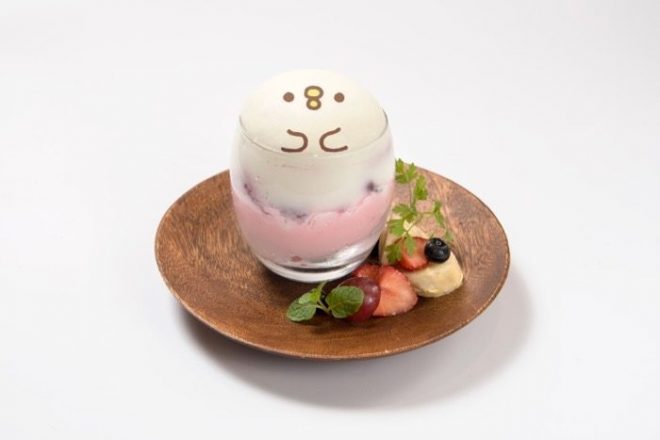 グラスにはまってしまったピスケ杏仁豆腐