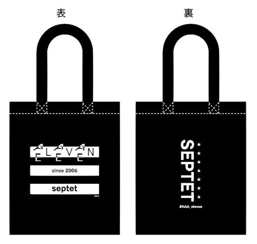 ELEVEN SEPTET　トートバッグ