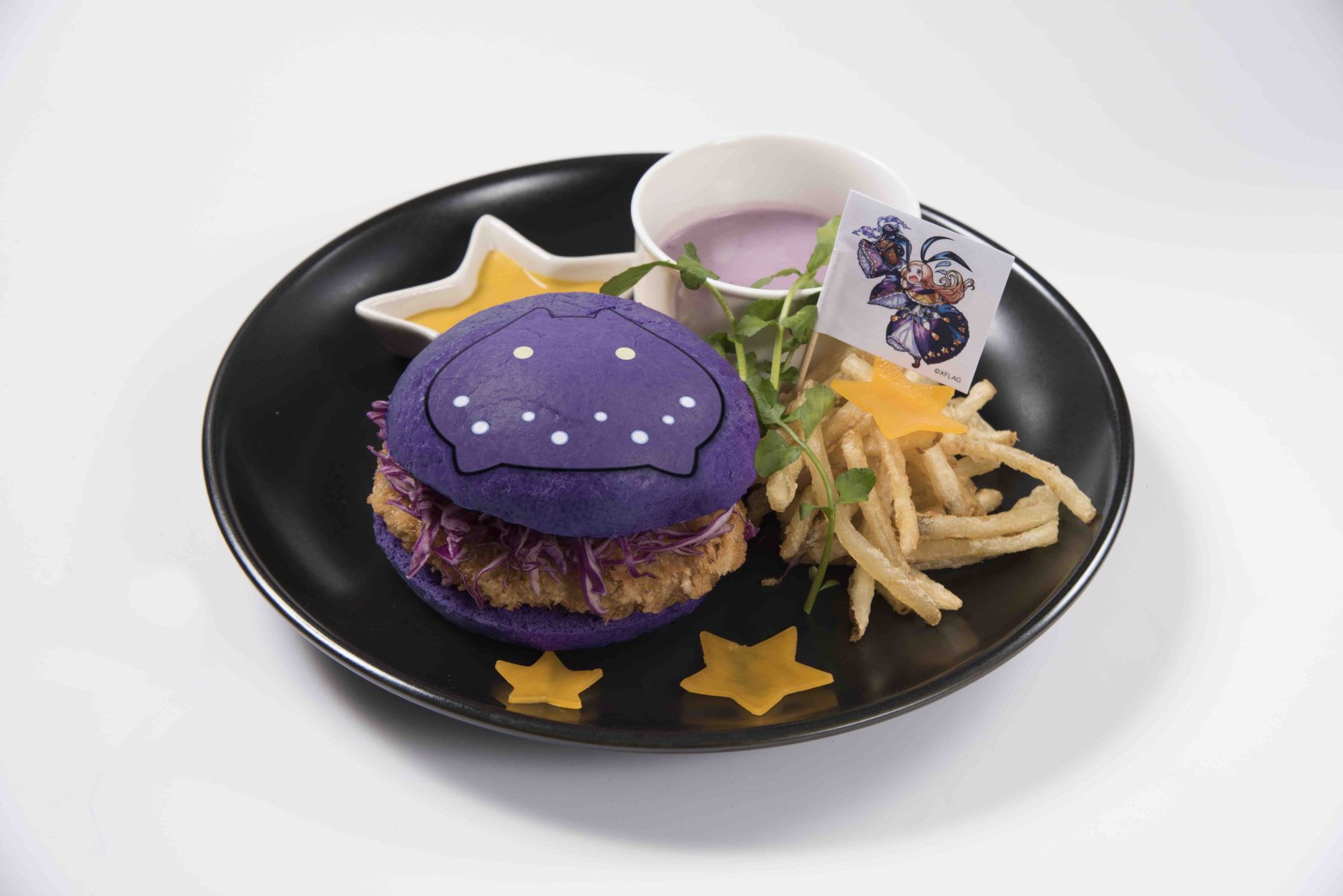 【フード】ぜつぼうくんバーガープレート￥１，４９０
