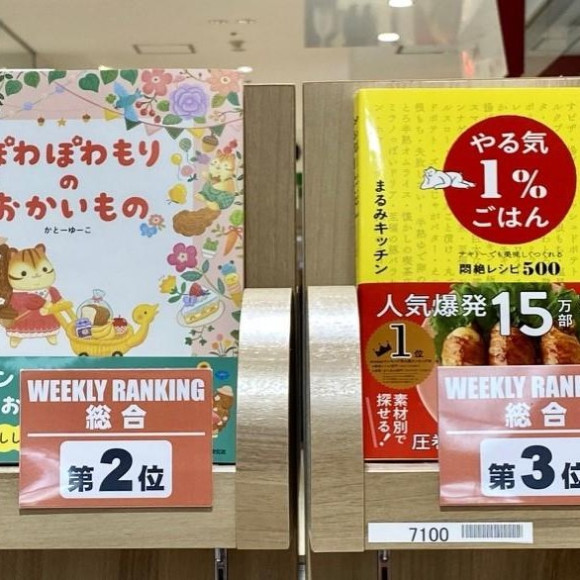 อันดับยอดขาย PARCO BOOK CENTER