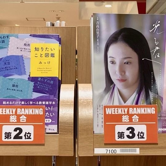 อันดับยอดขาย PARCO BOOK CENTER