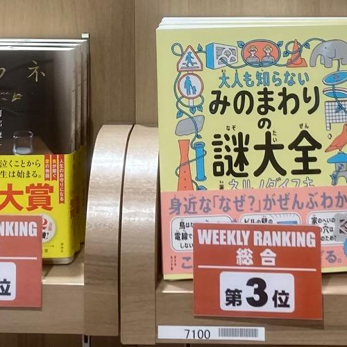 อันดับยอดขาย PARCO BOOK CENTER