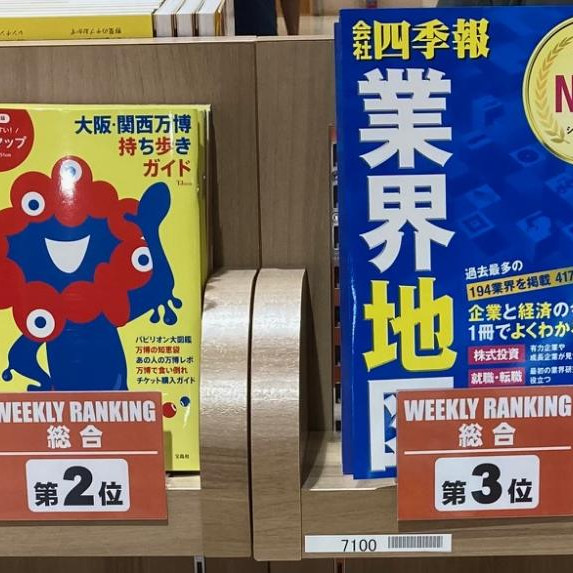 パルコブックセンター売上ランキング