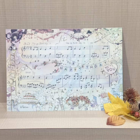 "A score that makes you want to decorate" where you can meet "fun"　