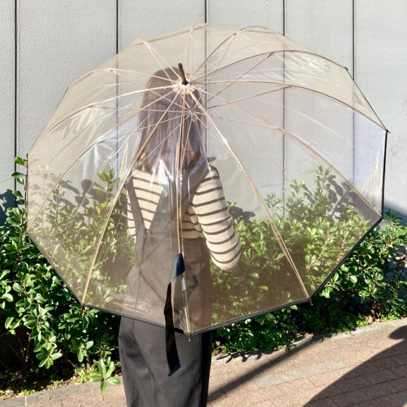 【 녹슬지 않는 세련된 비닐 우산】Wpc.글라스파이버 긴 우산 취급 중입니다!