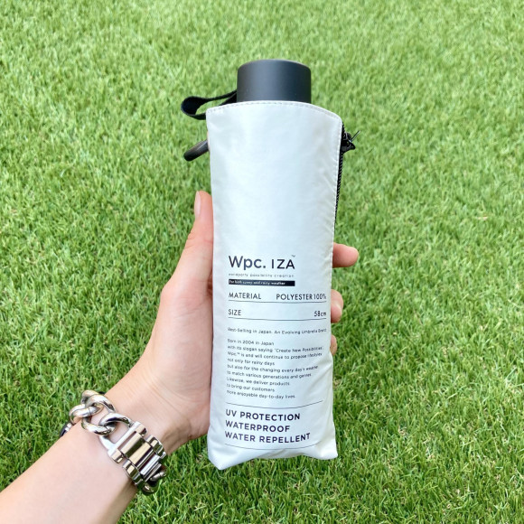 [เหมาะสำหรับทั้งวันแดดออกและวันฝนตก!] ร่มพับอเนกประสงค์ Wpc.IZA ขนาดใหญ่และกะทัดรัด มีจำหน่ายแล้ว!