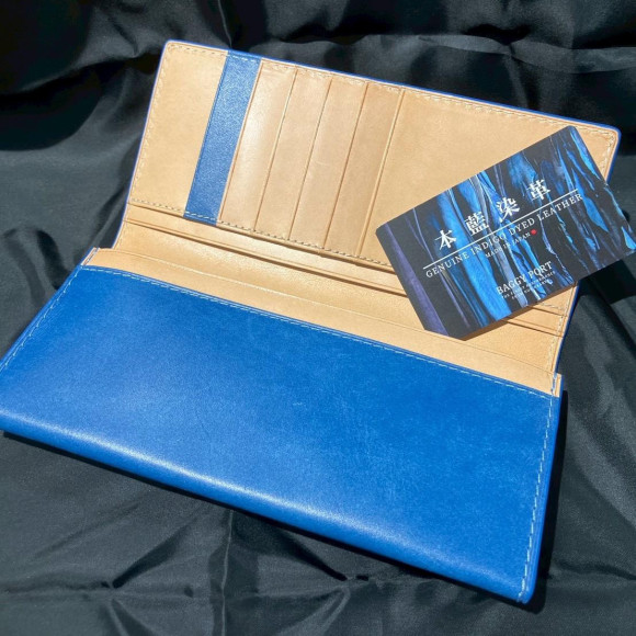 BAGGY PORT / 藍染めレザーシリーズ