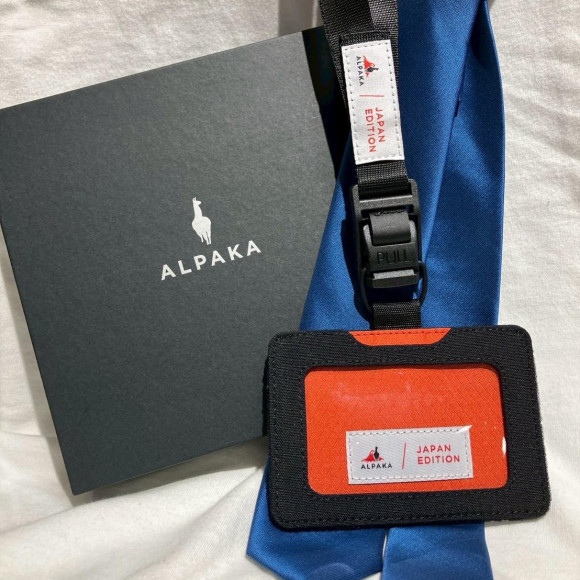 ALPAKA Business ID Card Lanyard Japan Edition