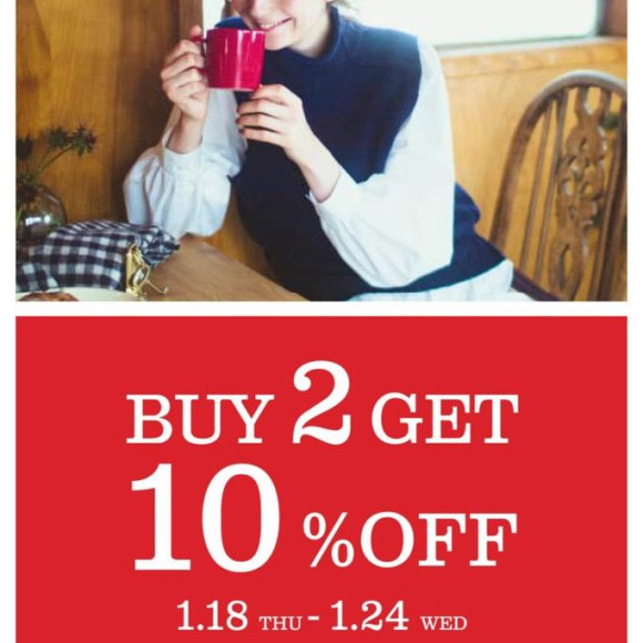 2BUY10% OFF