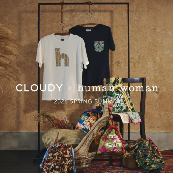 ☀︎CLOUDY×human womanコラボ発売‼︎☀︎