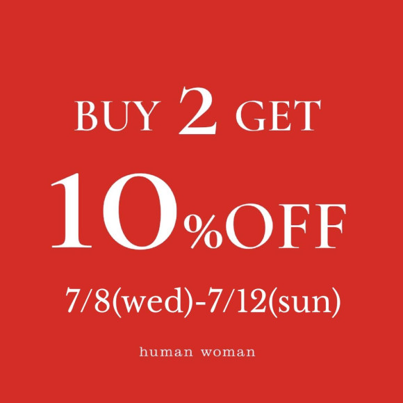 【５日限定‼︎】SALE２BUY１０%OFF