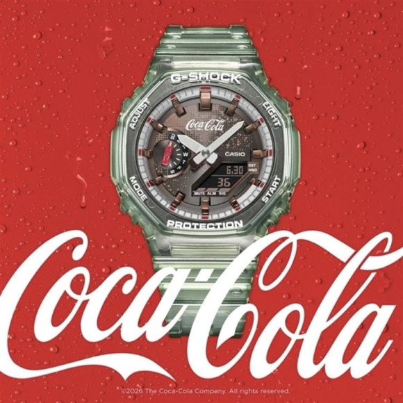 【チックタック調布店】G-SHOCK コカ・コーラ GA-2100CC-3AJR　抽選販売のご案内
