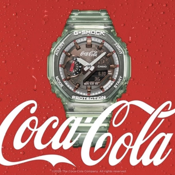 G-SHOCK コカ・コーラ GA-2100CC-3AJR　抽選販売のご案内