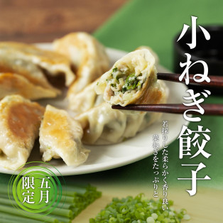 【5月限定】小ねぎ餃子　発売です！