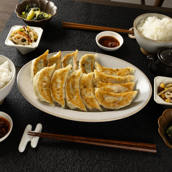 下仁田ねぎ餃子入りバラエティパック発売中！
