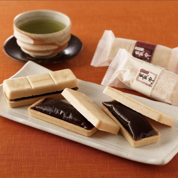 It is on sale in the middle of handmade sweets