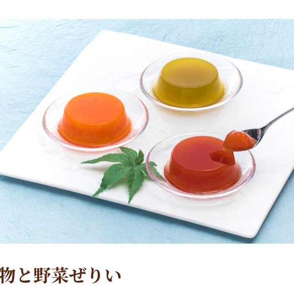 เยลลี่ผลไม้และผัก