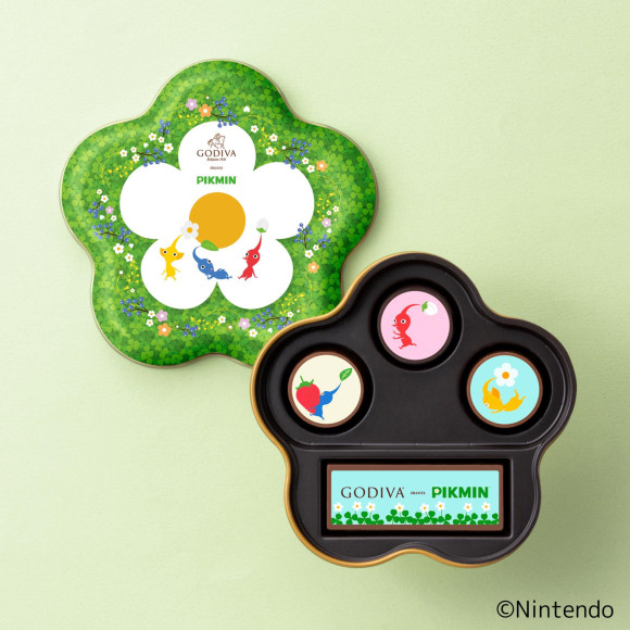 【수량 한정】고디바 meets 피크민 어소토멘트 