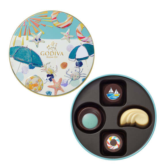 คอลเลคชั่นฤดูร้อนของ Godiva -ความทรงจำแห่งการอาบน้ำที่ชายหาด-