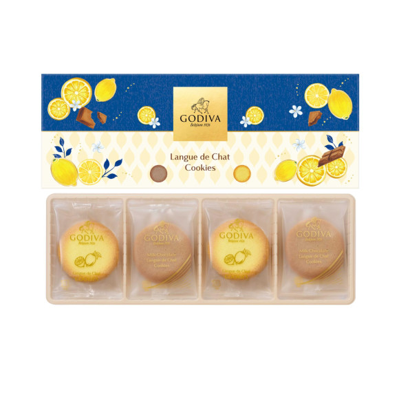 [Godiva Club สะสมแต้มสองเท่าในวันที่ 5 ของทุกเดือน!] คุกกี้ Setouchi Lemon Langue de Chat 