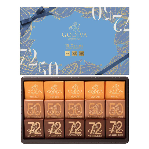 【5のつく日はゴディバクラブWポイント♪】カレ アソートメント 15枚入