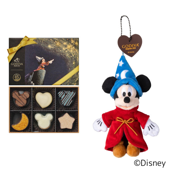 「ゴディバ『ファンタジア』コレクション」アソートメント 6粒入 チャームセット