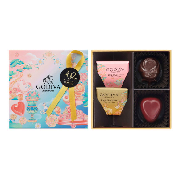 【5のつく日はゴディバクラブWポイント♪】チョコレートローズ アソートメント