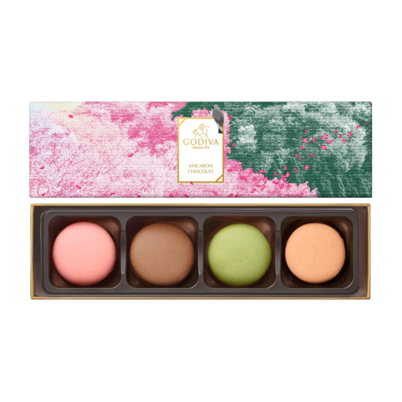 【5のつく日はゴディバクラブWポイント♪】ゴディバ マカロンショコラ
