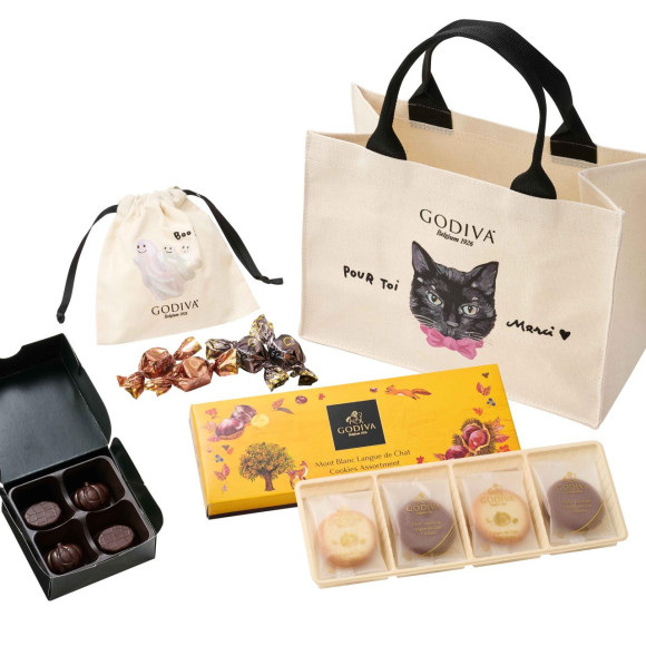 ゴディバ ブラックキャット コレクション ハロウィン パーティセット