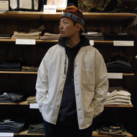 春天第一!！BARNS NOCOLLAR COVERALL JK