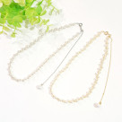 スライドパールネックレス