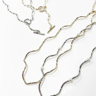 ウェーブメタルネックレス・マンテル