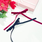 2本セット リボンヘアクリップ