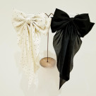 ストーンドットリボンバレッタ