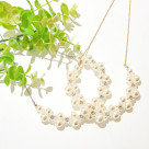 レースパールネックレス