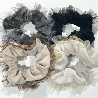 ベロアフリルシュシュ