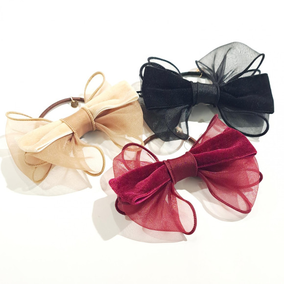 ริบบิ้นผ้าออร์แกนซ่า x กำมะหยี่