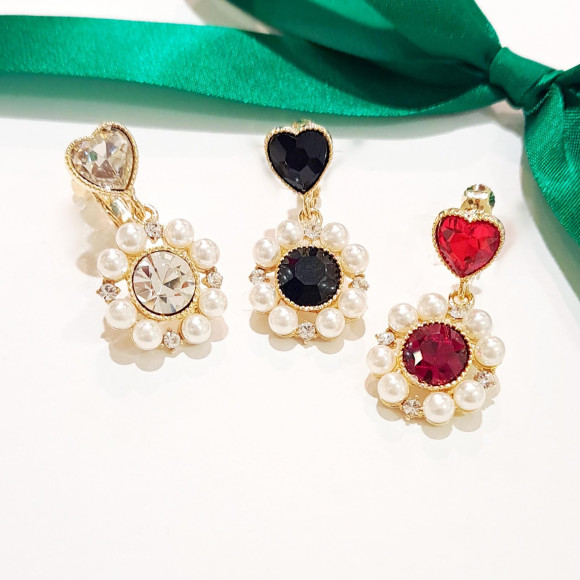 ต่างหูรูปหัวใจ