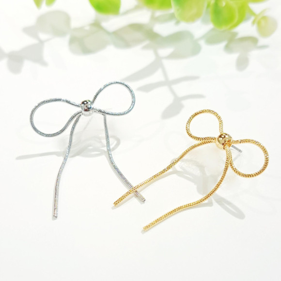 リボンピアス・イヤリング