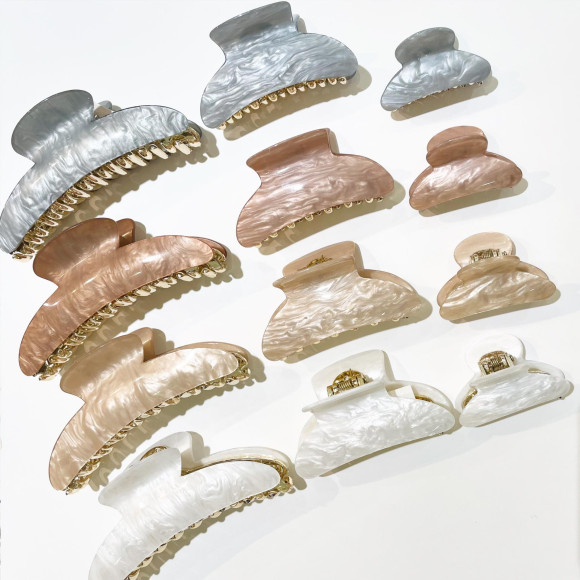 シルキーラメバンスクリップ