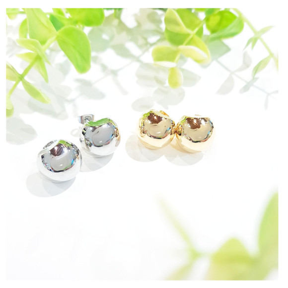 金屬球耳環耳環