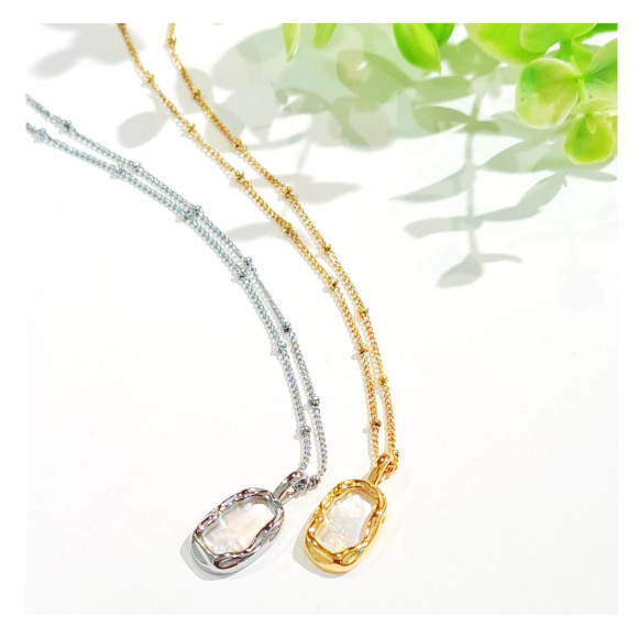 不銹鋼×殼項鏈